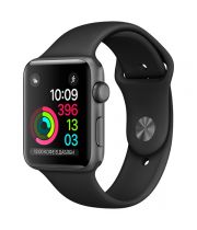 Смарт-часы Apple Watch S1 Sport 38mm Sp.Grey Al/Black (MP022RU/A)