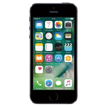 Смартфон Apple iPhone 5S 16Gb Space Gray (ME432RU/A)