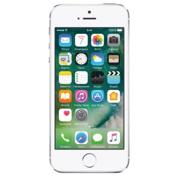 Смартфон Apple iPhone 5S 16Gb Silver (ME433RU/A)